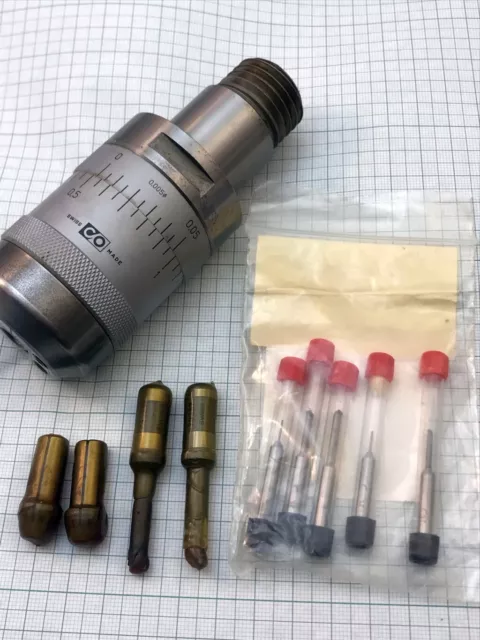 Precise 0.4-20mm./0.005mm.- Swiss Made "CO" SIP/DIXI Jig Boring Head