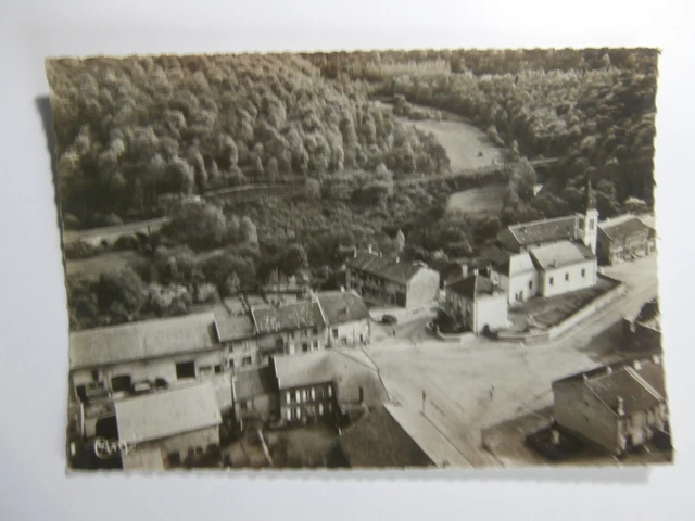 Cpa & Montigny Sur Chiers / La Place Et La Vallee De La Chiers Aerienne View