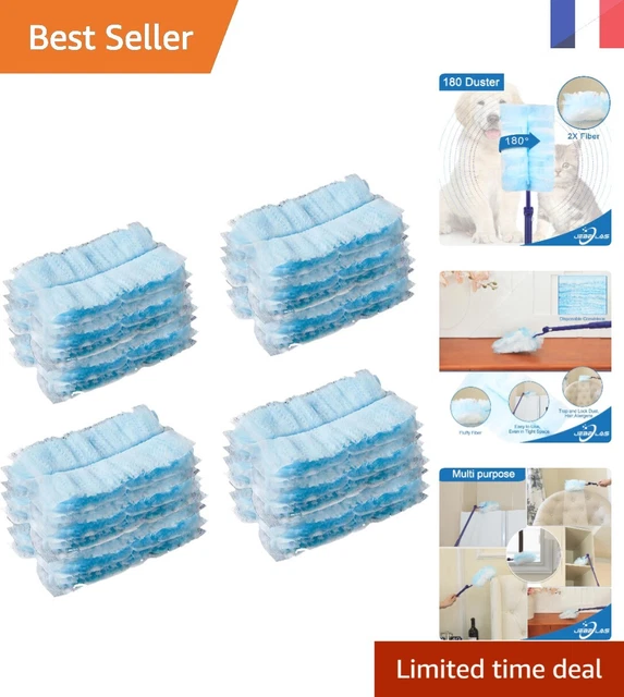 Swiffer WetJet Lot De 20 Serpillères En Spray Pour Nettoyeur De Sol En Bois Dur | Circulaire En