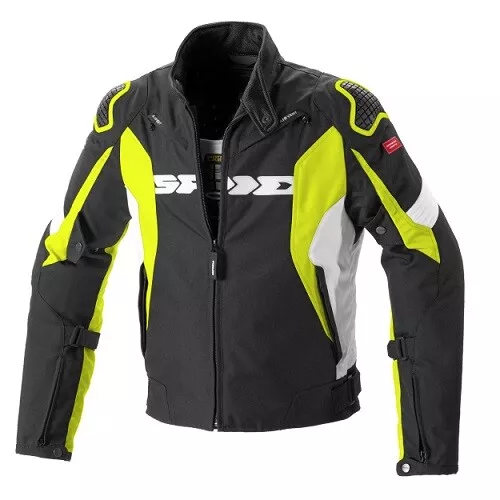 Giacca Jacket Blouson Chaqueta SPORT WARRIOR H2OUT SPIDI Giallo Fluo UOMO moto