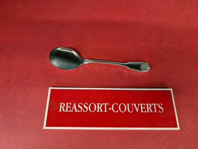 Spoon ice 5 3/8in Shell Boulenger Beautiful Condition SILVER PLATED