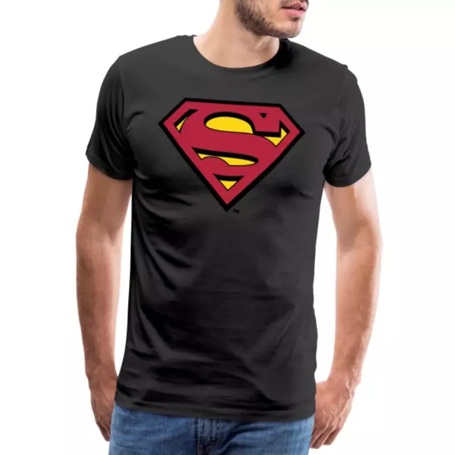 DC Comics Superman Logo Original Männer Premium T-Shirt