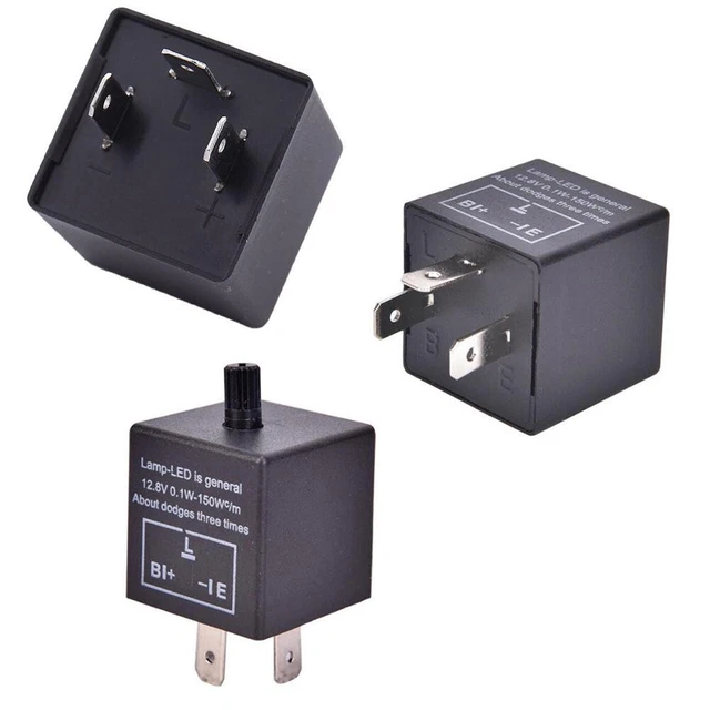 Affidabile relè flash LED CF13 JL02 3 pin per segnale di svolta auto regolabile