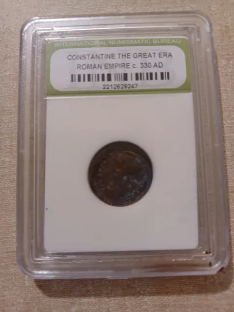 High Quality Constantine the Great Era Ancient Bronze Coin c330 AD