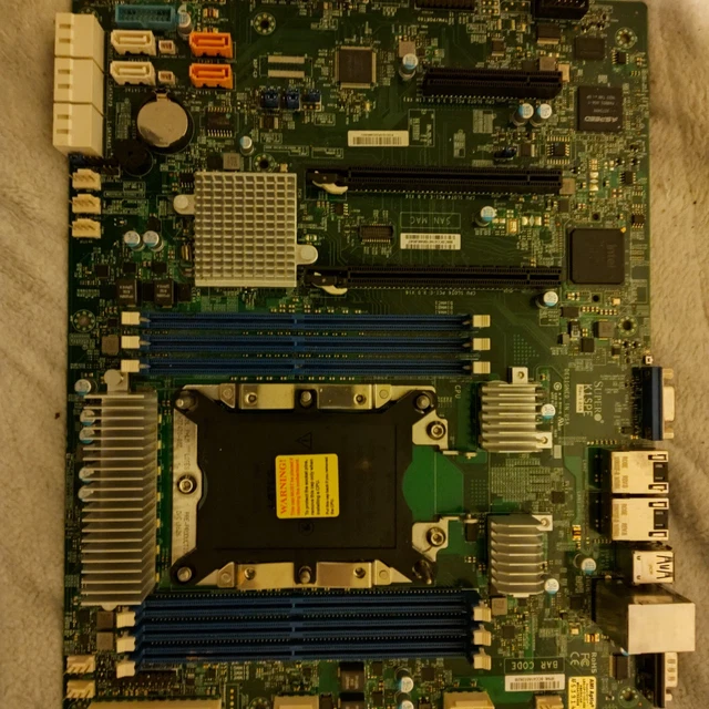 SUPERMICRO K1SPE Intel Xeon Phi Motherboard for PARTS Not