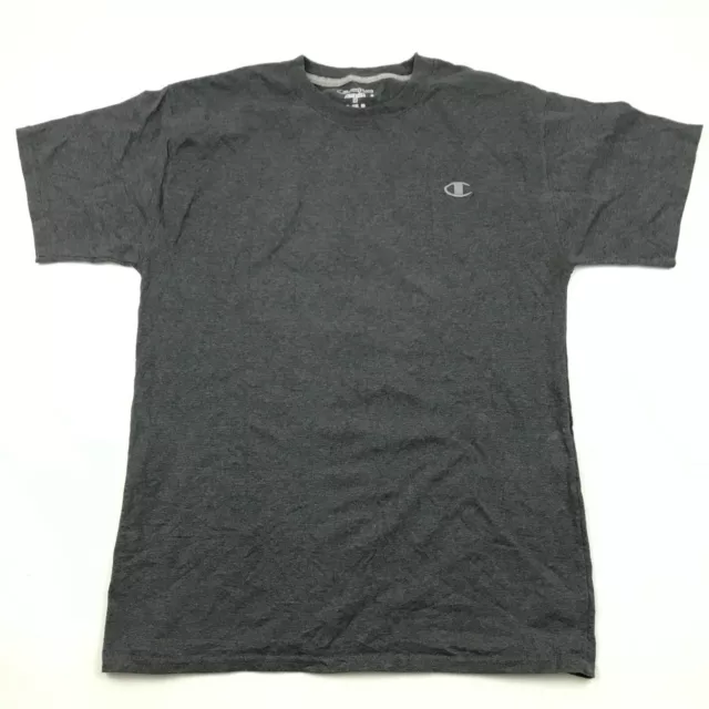 Champion Maglia Grigio Medio Maglietta Manica Corta da Uomo Adulto Carbone Erica