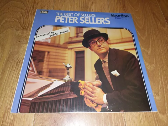 Peter Sellers * Best Of Sellers * Comedy Vinyl Lp Ex/Ex 1973