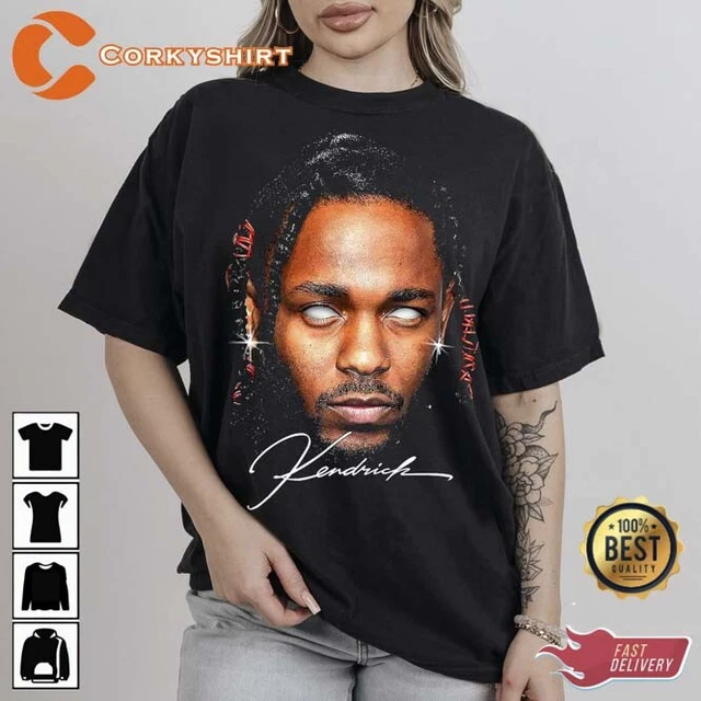 Kendrick Lamar Big Face Rap Graphic Shirt Unisex Men Women KV9983