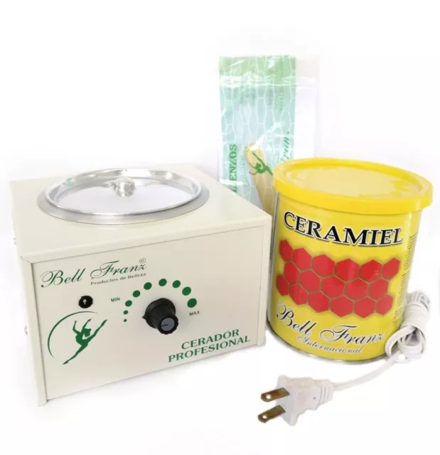 Bell Franz kit de cera 950Gr Más Olla para depilar