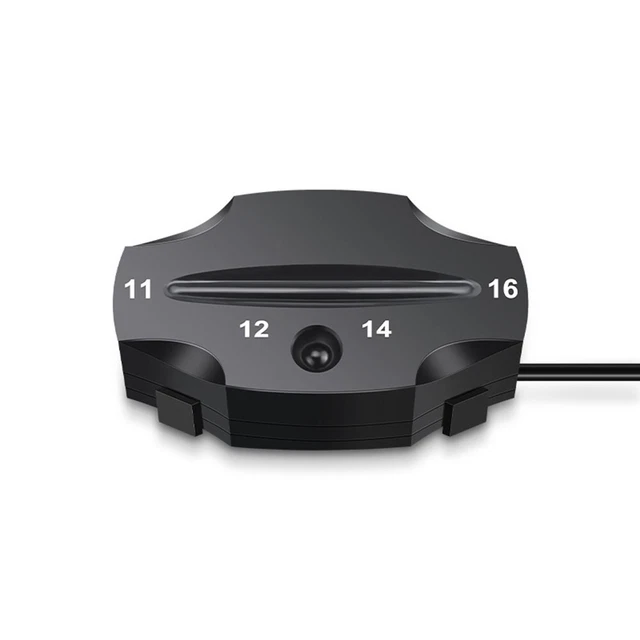 VOLTMETRO DC 12V Voltmetro LED Digitale Amperometro Misuratore Rotondo Corrente Impermeabile EUR - Foto 3