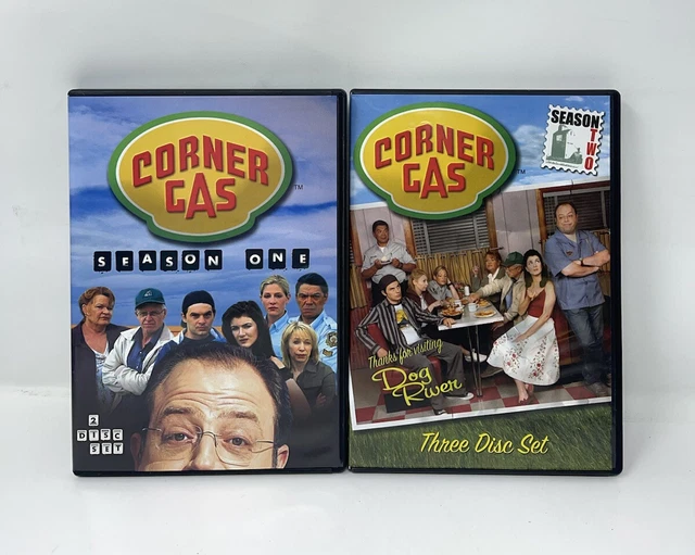 CORNER GAS COMPLETE First & Second Seasons (DVD Lot, 5Disc Set