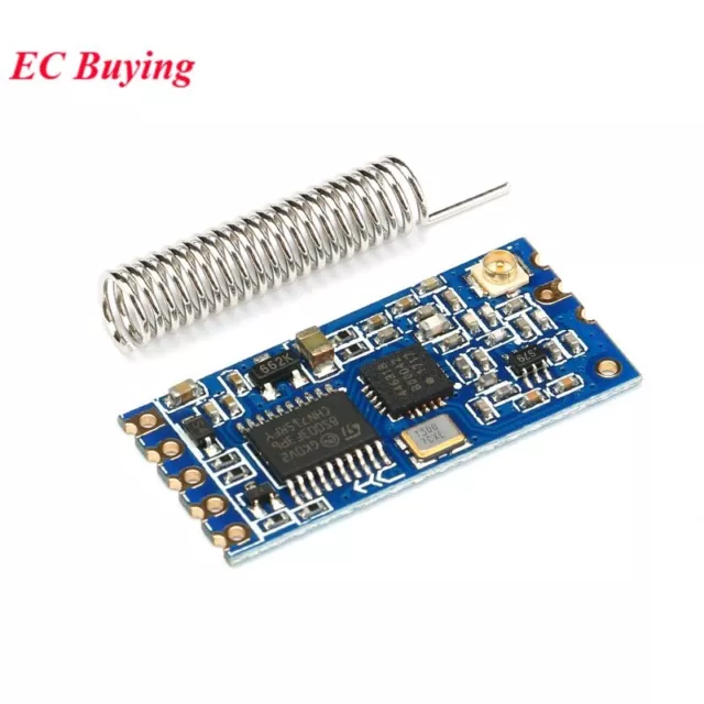 HC-12 433Mhz SI4438 Wireless Serial Port Module With Antenna Replace Bluetooth