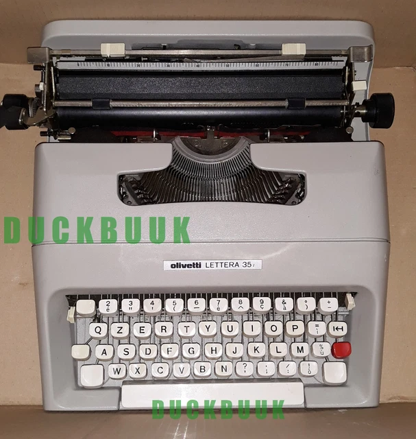 Macchina Da Scrivere Lettera 32 Di Olivetti, Anni '60 - Foto 7