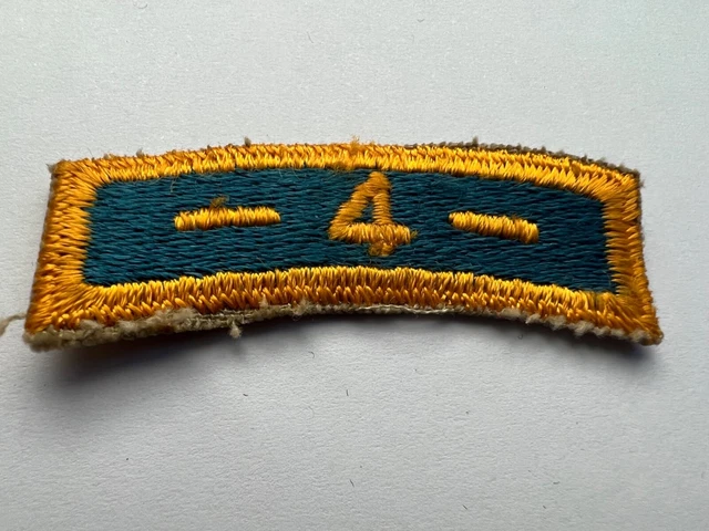 4TH MISSILE COMMAND Tab Patch US Army $2.00 - PicClick