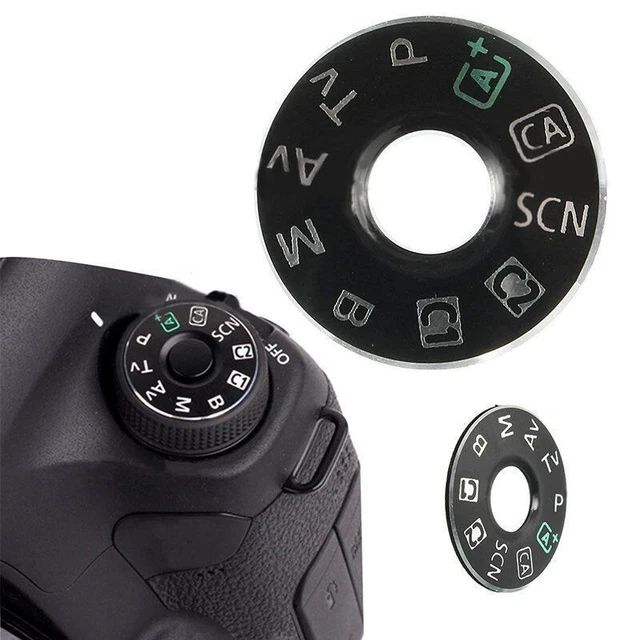 Dial Mode Interface Cap Cámara Función Placa Duradera Alta Calidad