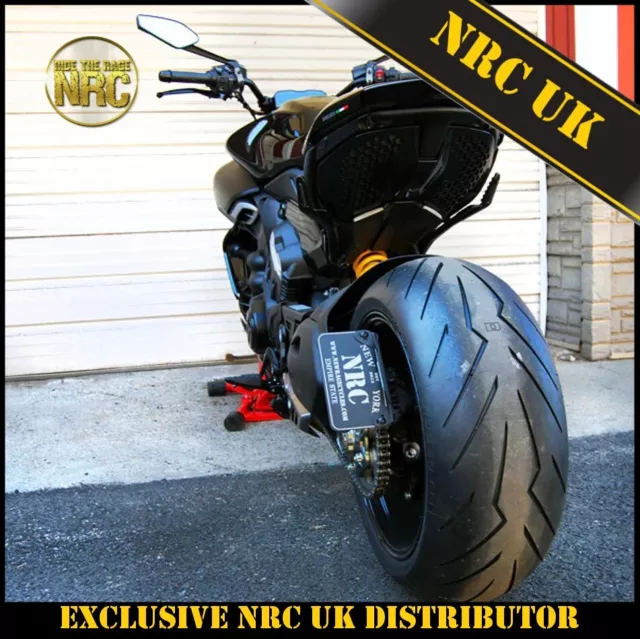 Ducati Diavel V4 2023 NRC Blinker hinten & seitliche Halterung Nummernschildhalterung