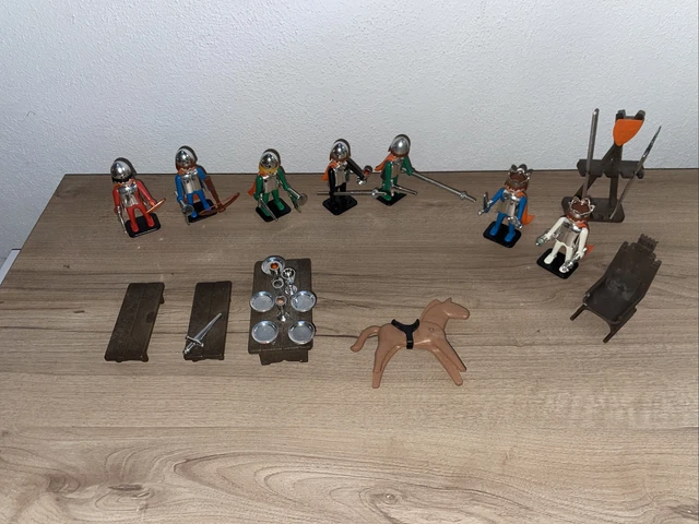 Playmobil klicky médiéval moyen- âge chrome 1974