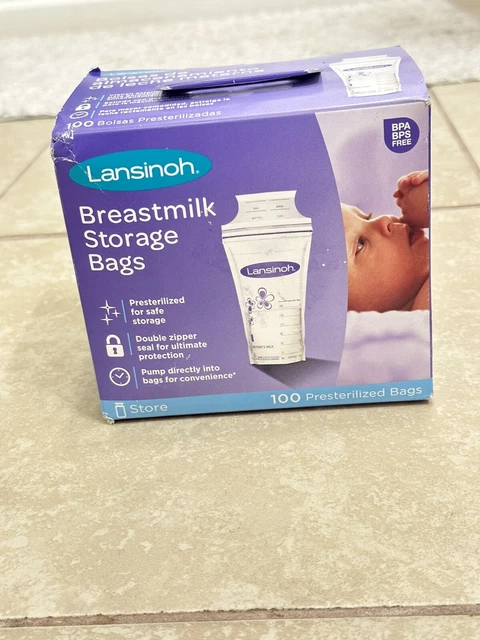 Lansinoh Breastmilk Storage Bags 100