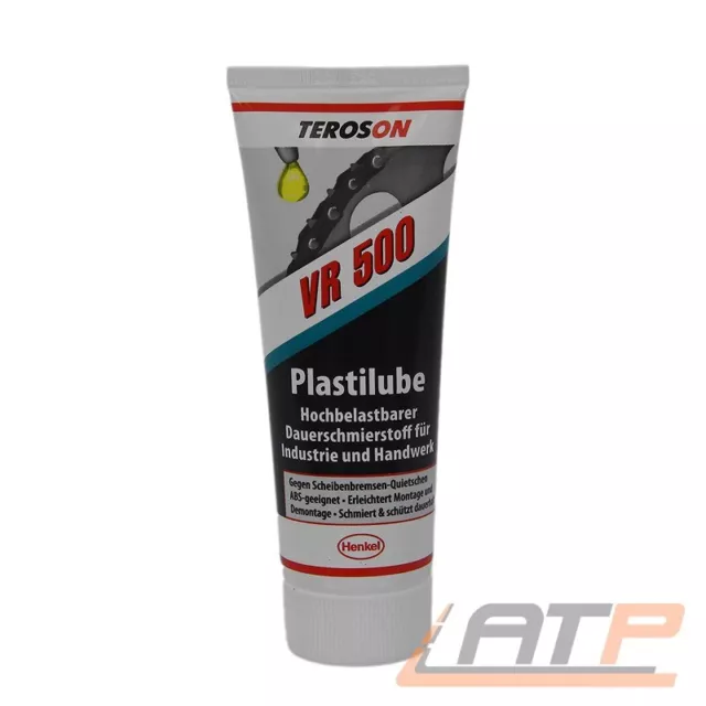 75ml TEROSON VR 500 PLASTILUBE BREMSEN MONTAGEPASTE PASTE ANTI-QUIETSCH