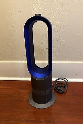 Dyson Hot & Cool AM04 Heater Fan Blue For Parts Remote Turns On Sold As Is