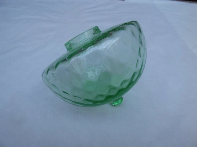 CORPS de LAMPE à PETROLE coul. Vert clair  Neuf