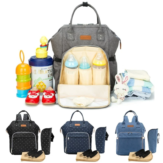 Baby Nappy Diaper Bag Mummy Maternity Large Capacity Baby Travel Backpack