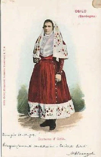 Osilo(Sassari)-Costume-1909