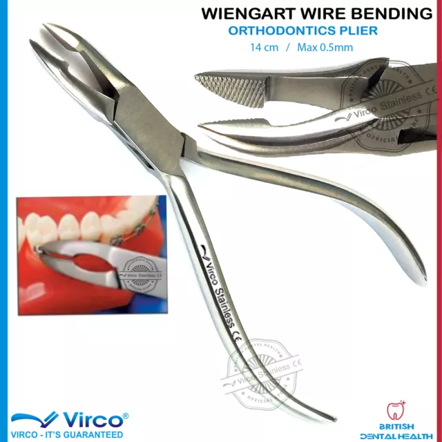 Dentaire Orthodontique Weingart Utilitaire Pince Arc Placement Enlevant Pince