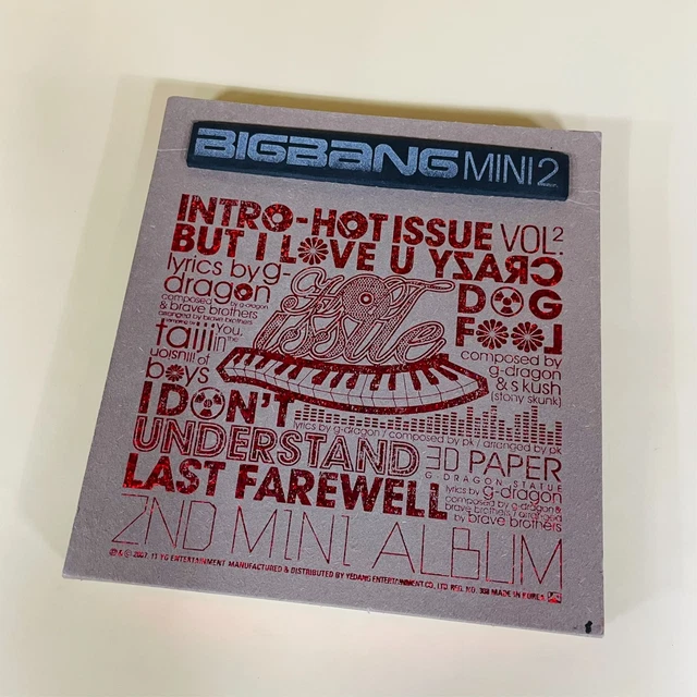 BIGBANG HOT ISSUE 2Nd Mini Album £45.79 - PicClick UK