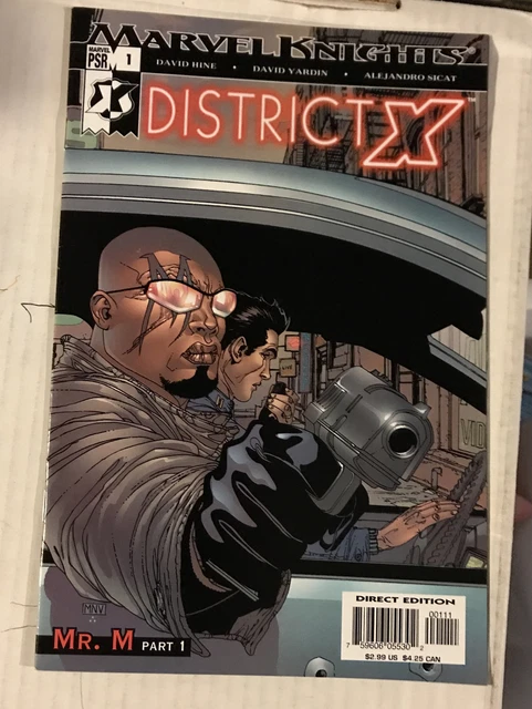 District X #1 (Jul 2004, Marvel [Knights]) David Hine,combined shipping availab