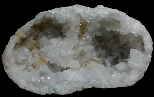 Quarz, Schneequarz geode aus Ouled Bou Ali, Khouribga. Sahara, Marokko # 5
