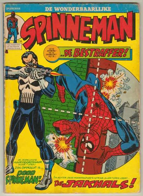 AMAZING SPIDER-MAN #129 *DUTCH EDITION* 1st app of Punisher! MARVEL COMICS 1975