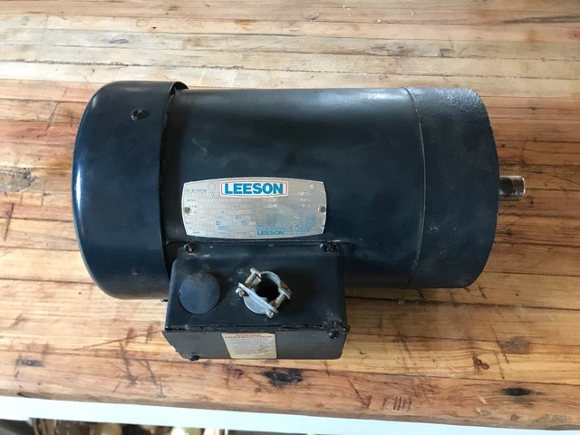 LEESON Powermatic 66 table saw 145TC 3hp 3ph motor LEESON Powermatic 66 table saw 145TC 3hp 3ph motor