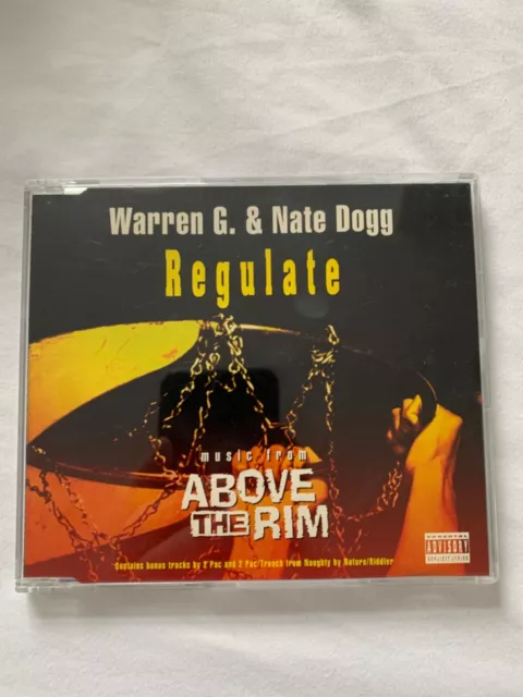 Warren G & Nate Dogg - Regulate Music From Above The Rim CD Single 1994