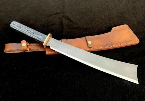 Machette De Chasse En Acier À Outils D2 Sur Mesure À La Main Épée De Survie...