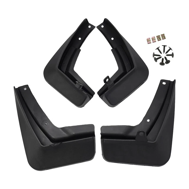None Mudguards paraspruzzi auto valvole fango ABS nero per 1 serie 2017-20