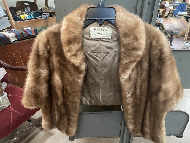 ANNIS FURS NEW YORK Gorgeous MINK Fur Stole Real Fur Vintage Shawl Bridal Bolero ANNIS FURS NEW YORK Gorgeous MINK Fur Stole Real Fur Vintage Shawl Bridal Bolero