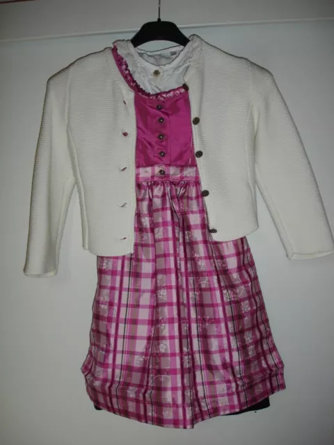 2 x Dirndl, Tachtenkleid, Kinder Gr. 98 - 104