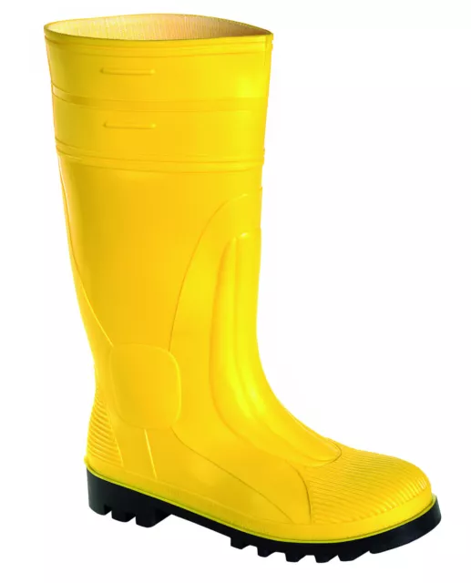 texxor PVC-Sicherheitsstiefel S5 gelb 6115