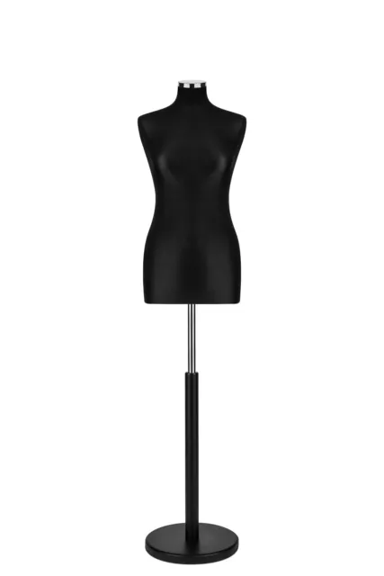 busto donna sartoriale manichino femminile nero cal.cromo