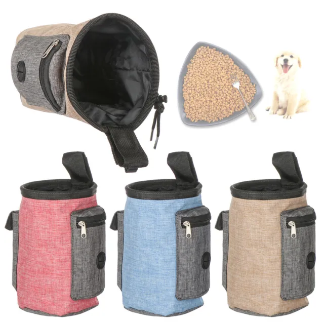 Borsa per cuccioli per addestramento animale domestico snack trattamento supporto cibo snack cibo borsa per pancetta