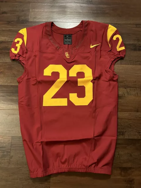 Nike USC Trojans 2023 Football Jersey NCAA Men's Size Large L Red CI3669-613 NEW