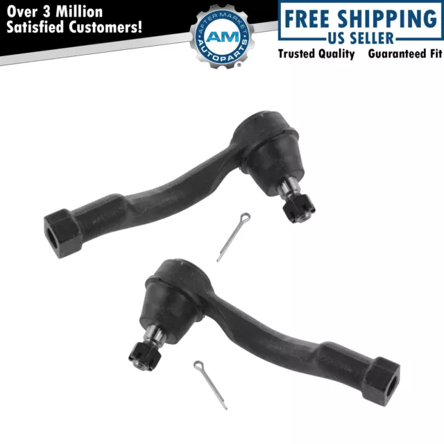 Tie Rod End Front Outer LH RH Kit Pair Set of 2 for 03-09 Kia Sorento New