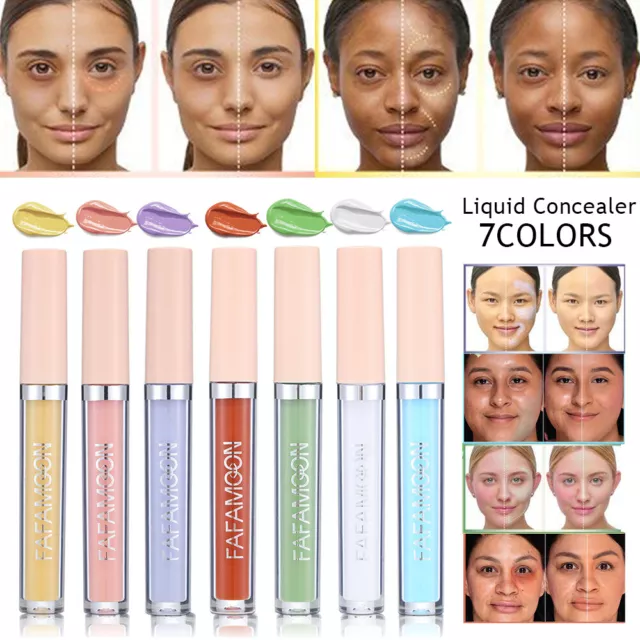 Tonalità Colorate Fondotinta Crema Correttore Liquido Trucco Cosmetici ^