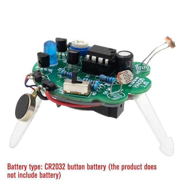 LED-Atmungslicht Photosensitive Sensor Mobile Robot Teil Elektronisches Löten