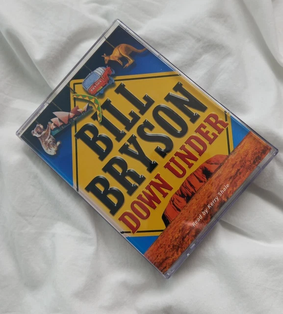 BILL BRYSON DOWN Under AudioBook Cassette Tapes Narration By Kerry Shale £5.95 PicClick UK BILL BRYSON DOWN Under AudioBook Cassette Tapes Narration By Kerry Shale £5.95 PicClick UK
