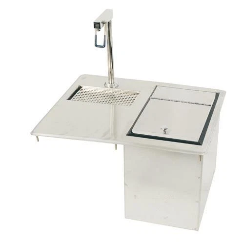 Advance Tabco - D-24-WSIBL - Drop-In Glass Filler Station w/ Ice Bin
