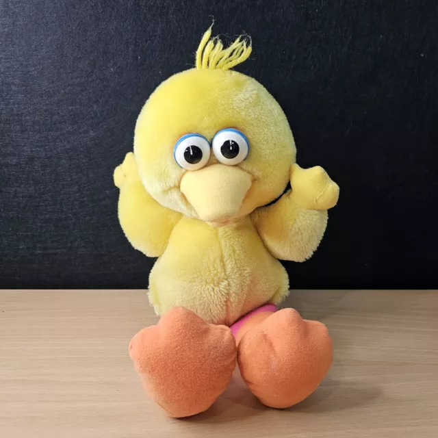 Sesame Street Big Bird Tyco 1995 Vintage Plush Toy Jim Henson