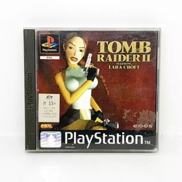 Tomb Raider 2 - Playstation 1 - Ps1 - Free Shipping Included!