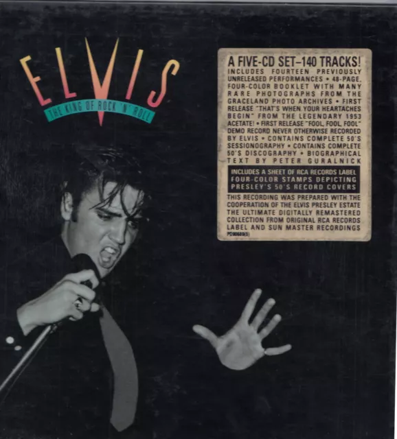 Elvis Presley - 5 CD-Box, Complete 50's Masters-140 Titel, Booklet + 2 BONI